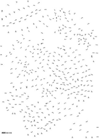 Рисование по точкам сложные