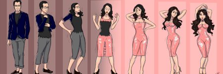 Гендер Бендер феминизация