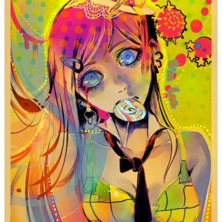 Психоделический арт аниме