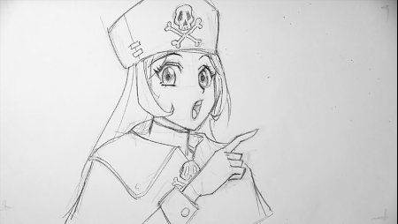 Пираты из аниме срисовать