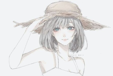 Рисунки аниме Аня