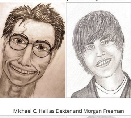 Ягами Лайт и рюк карандашом