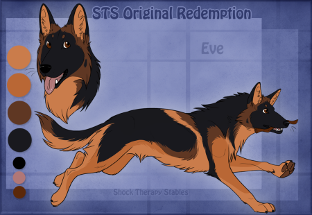 Немецкая овчарка референс