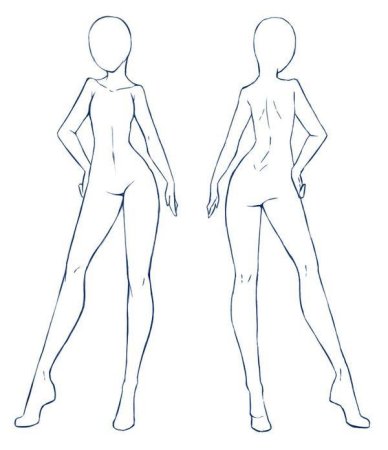 Манекен для рисования человека