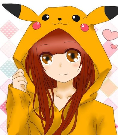 Аниме на аву Пикачу