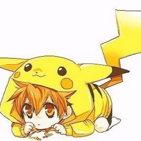 Чиби Пикачу девочки