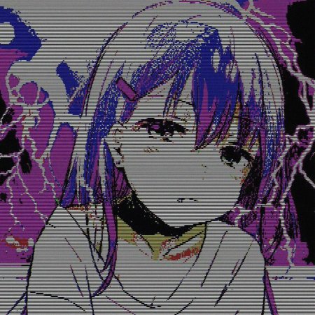 Аниме чб