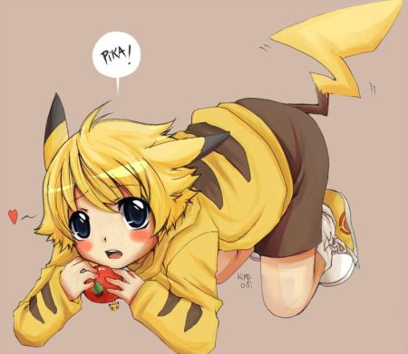 Покемон Пикачу хуманизация