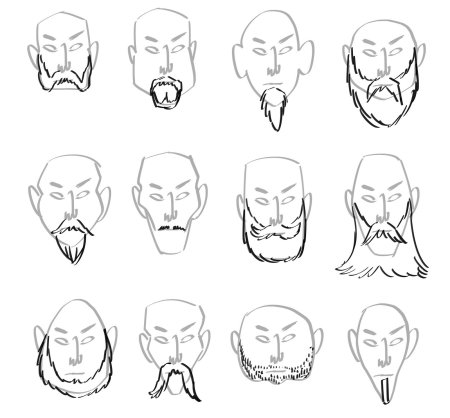 Борода референс