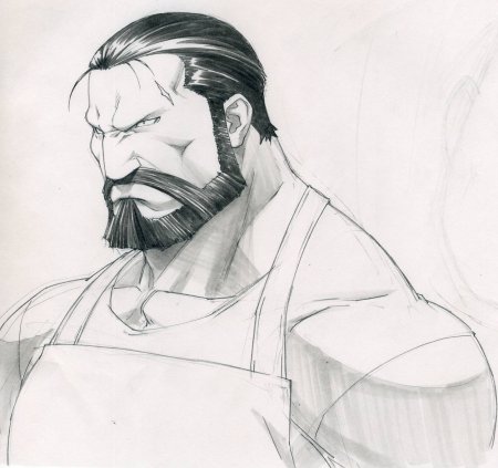 Аниме персонажи с бородой