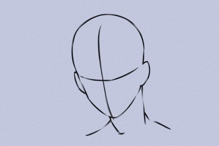 Форма головы аниме