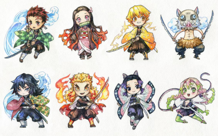 Demon Slayer Чиби