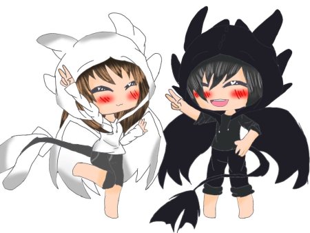 Гача лайф арт Чиби