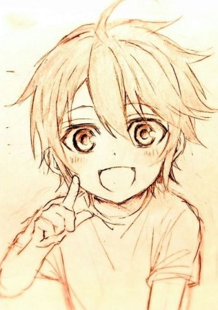 Скетчи аниме