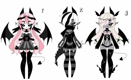 Гача лайф одежда для демонов