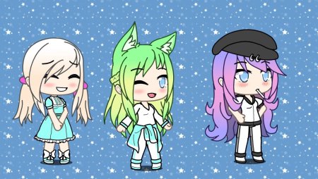 Гача лайф милые персонажи