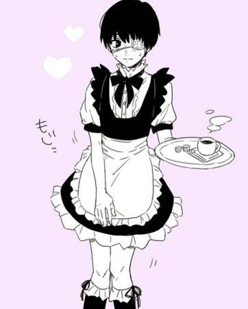 Аниме мальчик горничная яой