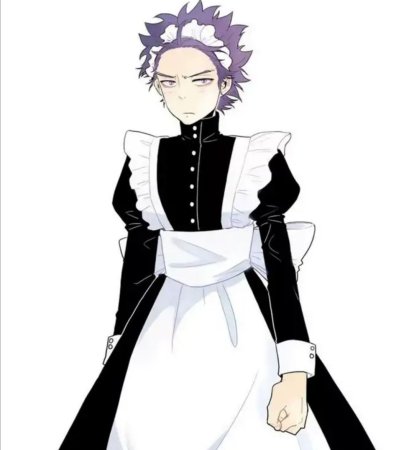 Шизуо в костюме горничной