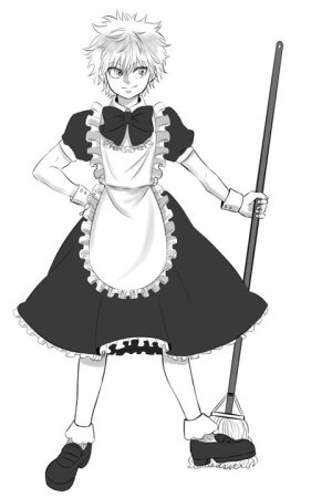 Суна Ринтаро горничная