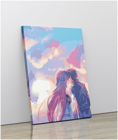 Аниме на холсте