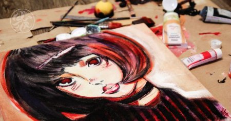 Рисунки маркерами