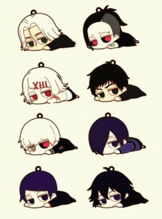 Чибики аниме Токийский гуль