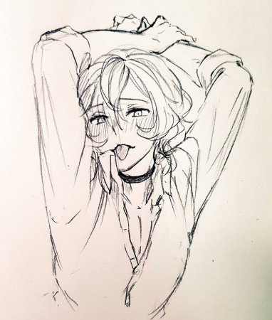 Чуя Накахара ахегао