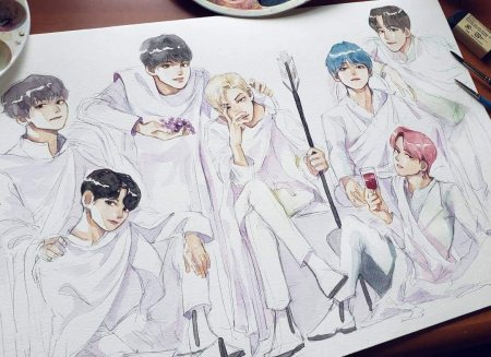 BTS арты Dionysus