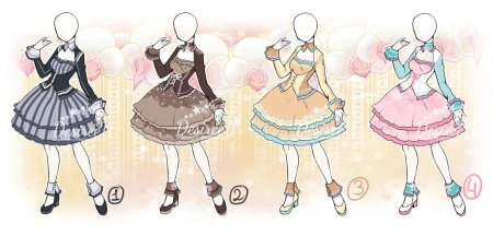 Одежда для рисования горничная