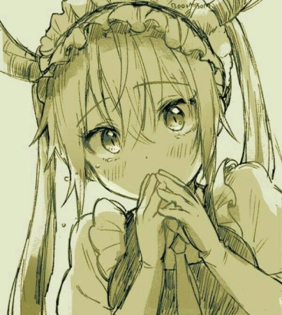 Дракон горничная Кобаяши Мангака