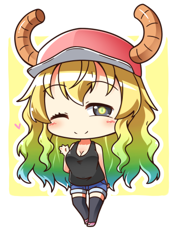 Дракон-горничная Кобаяши-Сан Чиби