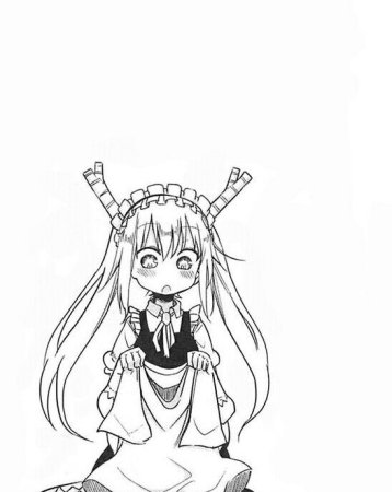 Дракон горничная Кобаяши Манга