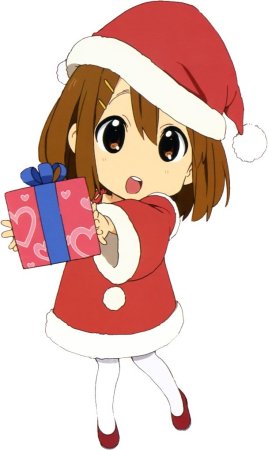 Юи Хирасава Рождество аниме