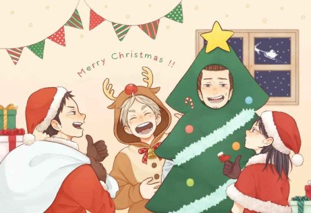 Haikyuu Рождество