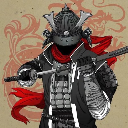 Самураи ниндзя Япония арт