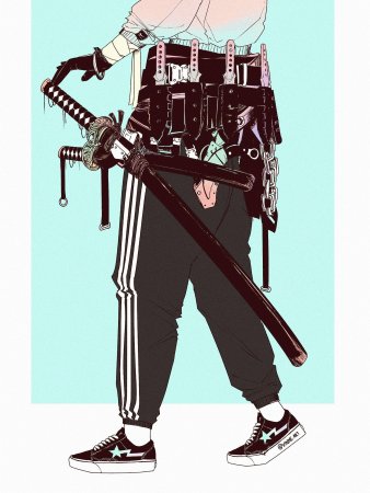 Аниме vinne Samurai Cyberpunk