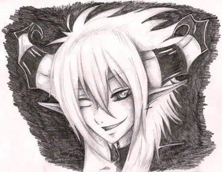 Скай демон крипипаста для срисовки