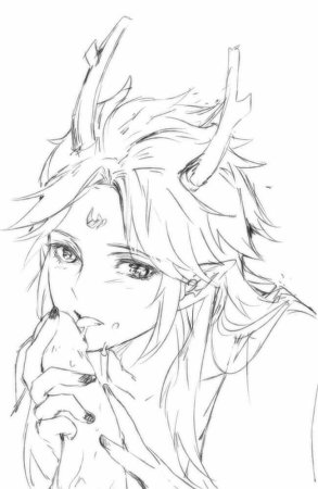 Аниме демоны для срисовки