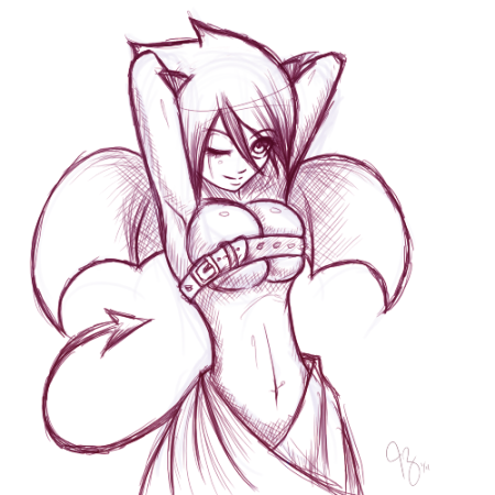 Демон для срисовки