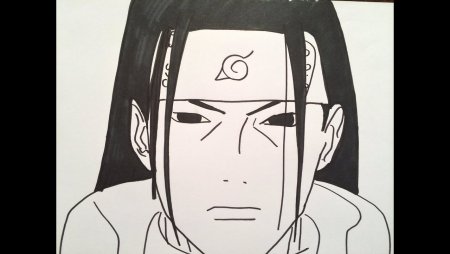 Хаширама Сенджу для срисовки