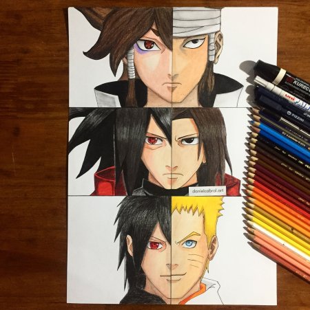 Индра и Ашура Мадара и Хаширама Наруто и Саске