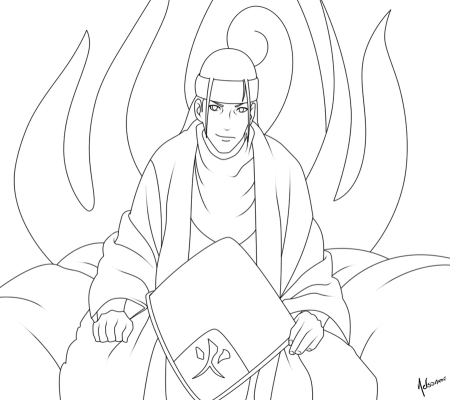 Хаширама Сенджу срисовывать