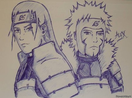 Тобирама Сенджу скетч