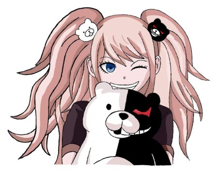 Junko Enoshima and Monokuma