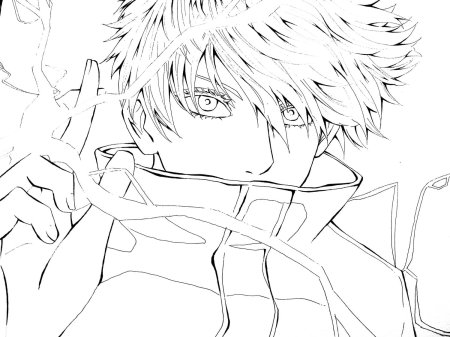 Годжо Сатору аниме