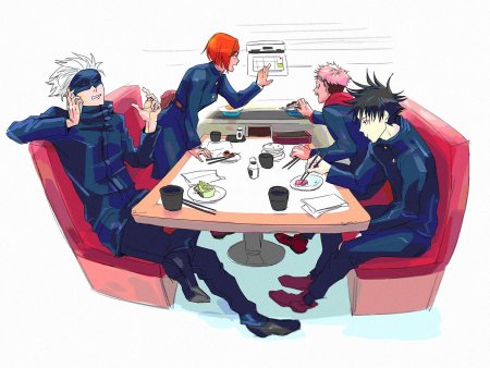 Магическая битва аниме Кайсен арт