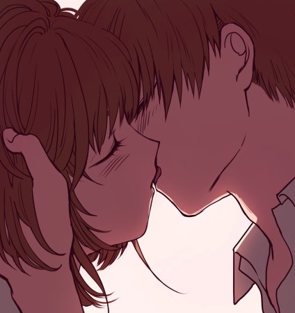 Аниме поцелуй