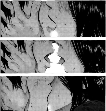 Белая кровь Манга поцелуй