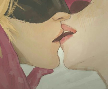 Французский поцелуй арт