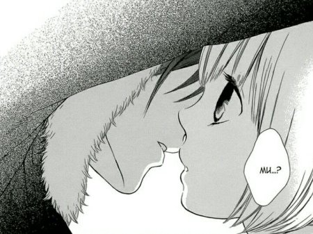 Поцелуй в ухо аниме